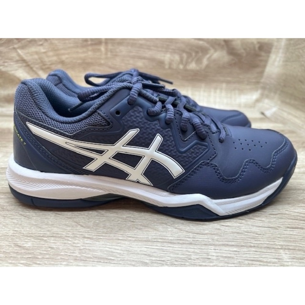 ASICS Gel Dedicate 7 Clay Tennis Shoes Indigo Fog/White Unisex NEW - Size 6.5
